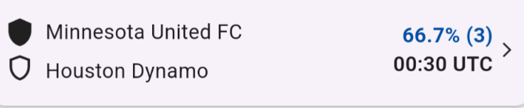 Capture d’écran montrant les stats les deux équipes marquent et les anomalies